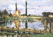 Camille Pissarro Seine Spain oil painting artist